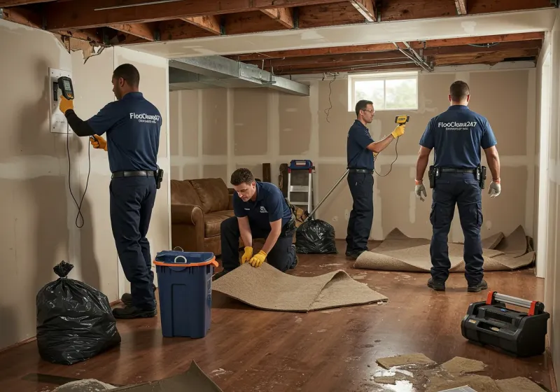 Flood DamageMaterial Assessment and Debris Removal process in Smithton, IL