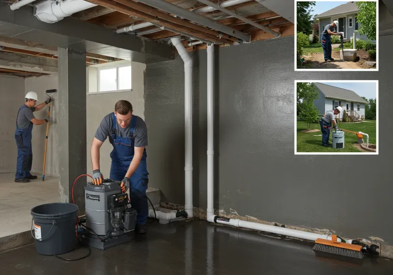 Basement Waterproofing and Flood Prevention process in Smithton, IL